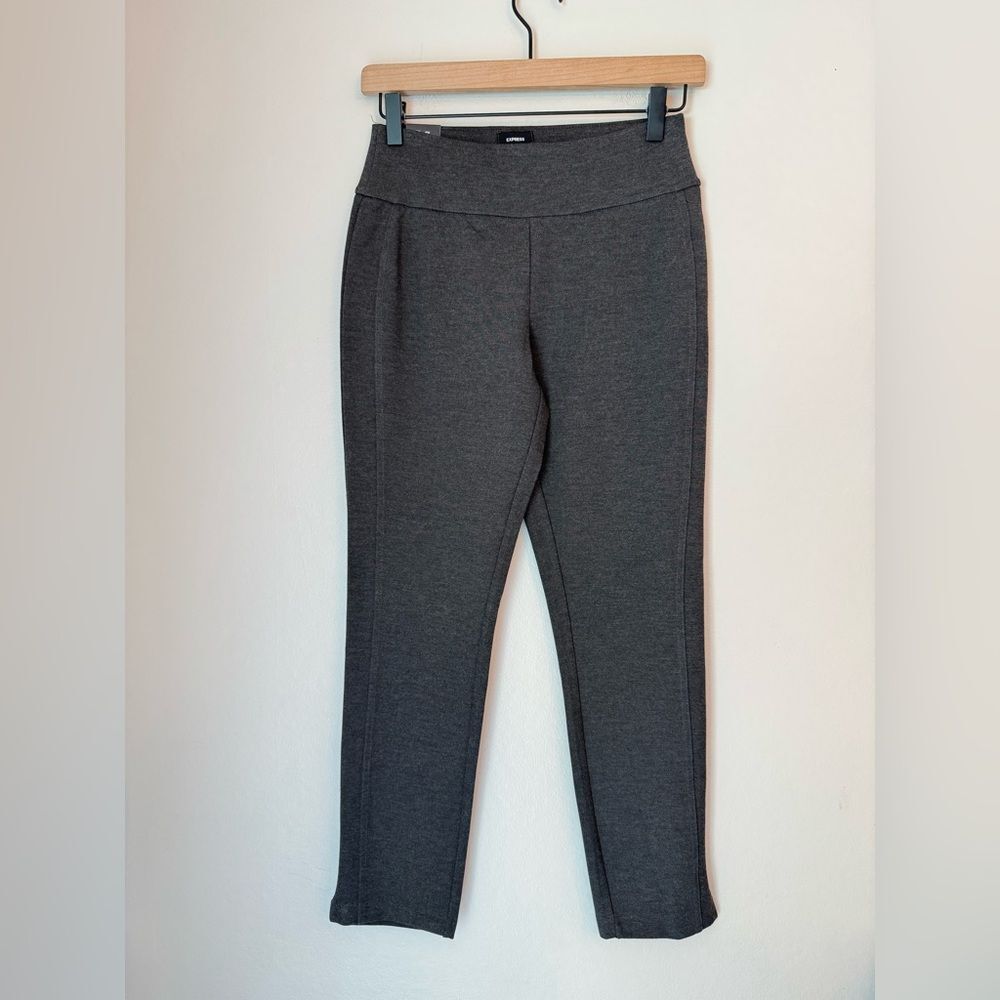 NWT Express Ponte Pant in Gray - Size XS